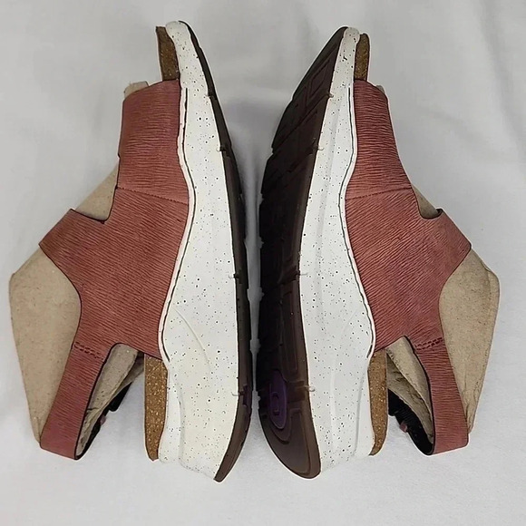 Bionica Olin-Dessert Rose Slingback Wedge Sandals size 9.5 - Picture 6 of 12